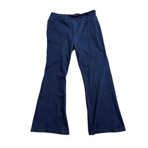 Liverpool Jeans Women's XL Pearl Ankle Flares Pintuck Seam No Pockets